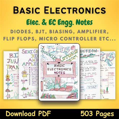 basic electronics ppt free download|Basic Electronics (Handwritten) Notes PDF .